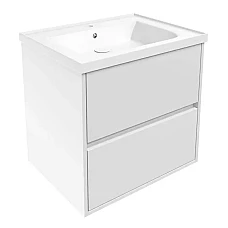 Тумба з умивальником 65 см IMPRESE LASKA білий