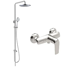 Душовий набір IMPRESE NOVA OPAVA (15075+T-15083) хром