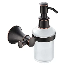 Дозатор для рідкого мила IMPRESE PODZIMA ZRALA чорний