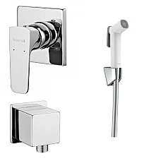 Набор гигиенический IMPRESE VALTICE (VR-15320(Z)+HC02+f03700101LC) хром