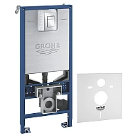 Инсталляция для унитаза Grohe Rapid SLX с кнопкой Skate Cosmopolitan S 39603000