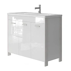 Тумба с умывальником Juventa Brooklyn Br-100 белая