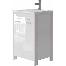 Тумба с умывальником Juventa Brooklyn Br-55 белая