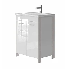 Тумба с умывальником Juventa Brooklyn Br-65 белая