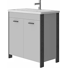 Тумба з умивальником Juventa Brooklyn Br-80 графітова