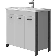 Тумба з умивальником Juventa Brooklyn Br-90 графітова