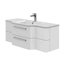 Тумба з умивальником Juventa Levanto Lv-130 біла