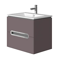 Тумба з умивальником Juventa Prato Pr-65 темна диня