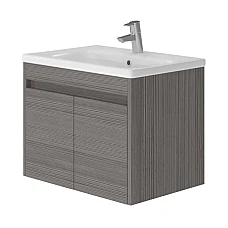 Тумба з умивальником Juventa Ravenna Rv-65 сіро-коричнева сосна