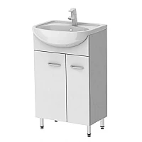 Тумба с умывальником Juventa Rio Rio1-50 белая