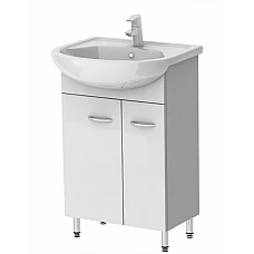 Тумба з умивальником Juventa Rio Ріо1-55 біла