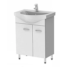 Тумба з умивальником Juventa Rio Rio1-60 біла