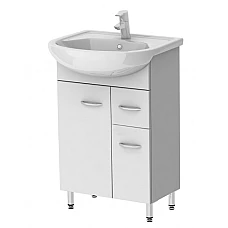 Тумба з умивальником Juventa Rio Rio4-55 біла