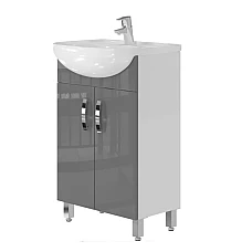 Тумба з умивальником Juventa TRENTO Trn-50 сіра