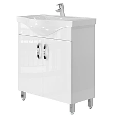 Тумба с умывальником Juventa Trento Trn-75 белая