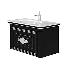 Тумба с умывальником Juventa Treviso Т-100 черная