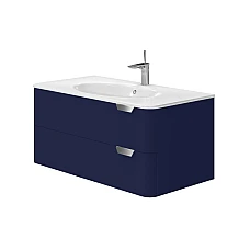 Тумба з умивальником Juventa Velluto Vlt-100 синя