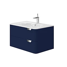 Тумба з умивальником Juventa Velluto Vlt-80 синя