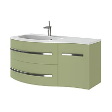 Тумба з умивальником Juventa Vanessa Vndl-110 оливкова