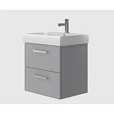 Тумба з умивальником Juventa Manhattan Mnh-60 сіра
