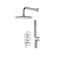 Змішувач для душу внутрішнього монтажу з душовим комплектом Armaform Silvia Chrome 2039-501-00