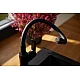 Смеситель для кухни с гибким носиком KFA ARMATURA RUMBA DUO 6553-915-81 черный