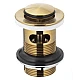 Донний клапан KFA ARMATURA 660-354-31 золото