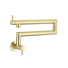 Монокран для мойки настенный KFA ARMATURA DUERO POT FILLER 6623-030-39 матовое золото
