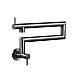 Монокран для мийки настінний KFA ARMATURA DUERO POT FILLER 6623-030-61 графіт