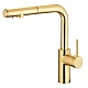 Смеситель для кухни KFA ARMATURA DUERO PURE BASIC PULL OUT 6623-119-39 матовое золото