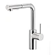 Смеситель для кухни с вытяжным изливом KFA ARMATURA DUERO BASIC INOX 6623-110-22