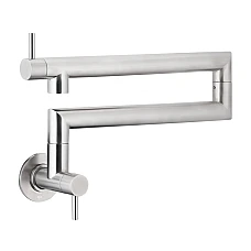 Монокран для мойки настенный KFA ARMATURA DUERO POT FILLER 6623-030-22 сталь