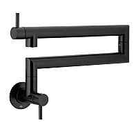 Монокран для мийки настінний KFA ARMATURA DUERO POT FILLER 6623-030-81 чорний