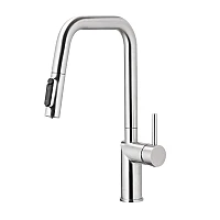 Смеситель для кухни с вытяжным изливом KFA ARMATURA DUERO PURE STYLE 6623-313-22 хром