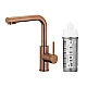 Змішувач для кухні з фільтром KFA ARMATURA DUERO PURE BASIC 6623-912-34 мідь