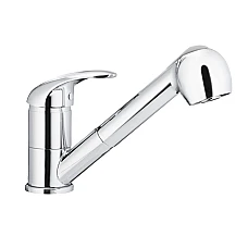 Змішувач для кухні з висувним виливом KFA ARMATURA INDIRA 6613-110-00 хром