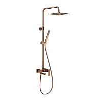 Душевая система с изливом KFA ARMATURA LOGON 5136-925-34 бронза