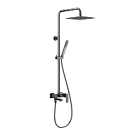 Душевая система с изливом KFA ARMATURA LOGON 5136-925-61 графит