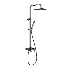 Душевая система с изливом KFA ARMATURA LOGON 5136-925-61 графит