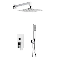 Душова система прихованого монтажу KFA ARMATURA LOGON хром 5139-501-00