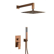 Душова система прихованого монтажу KFA ARMATURA LOGON 5139-501-34 бронза