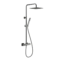 Душова система з термостатом KFA ARMATURA LOGON PREMIUM 5746-920-61 графіт