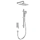 Душова система прихованого монтажу KFA ARMATURA MALAGA 4529-301-00 хром