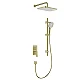 Душевая система скрытого монтажа KFA ARMATURA MALAGA 4529-301-31 матовое золото