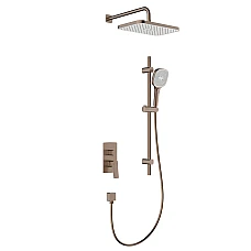 Душевая система скрытого монтажа KFA ARMATURA MALAGA 4529-301-34 красное золото