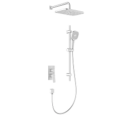 Душевая система скрытого монтажа KFA ARMATURA MALAGA 4529-301-44 белый