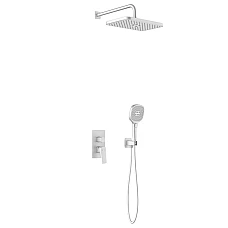 Душевая система скрытого монтажа KFA ARMATURA MALAGA 4529-501-44 белый