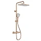 Душевая система с термостатом KFA ARMATURA MALAGA 5756-910-34 красное золото
