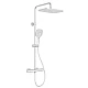 Душевая система с термостатом KFA ARMATURA MALAGA 5756-910-44 белый