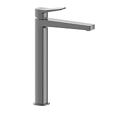 Смеситель для умывальника высокий KFA ARMATURA MALAGA 4522-712-61 графит